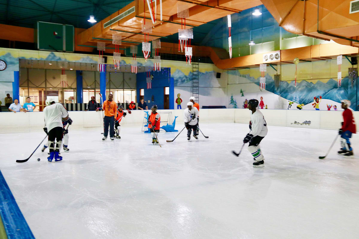 Yleiskuva jääkiekko.