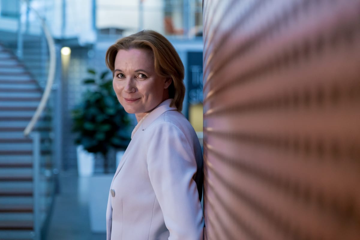 kuvassa Sitran johtaja Mari Pantsar