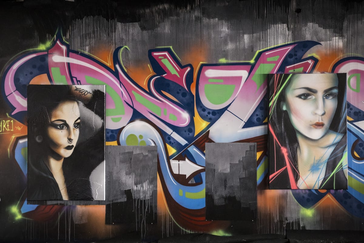 purkutaide, graffiti, Jouni "Psyke" Väänänen