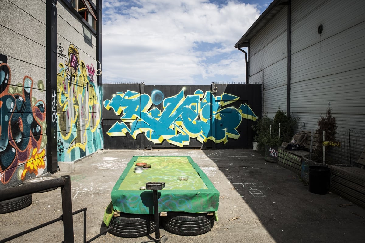 purkutaide, graffiti