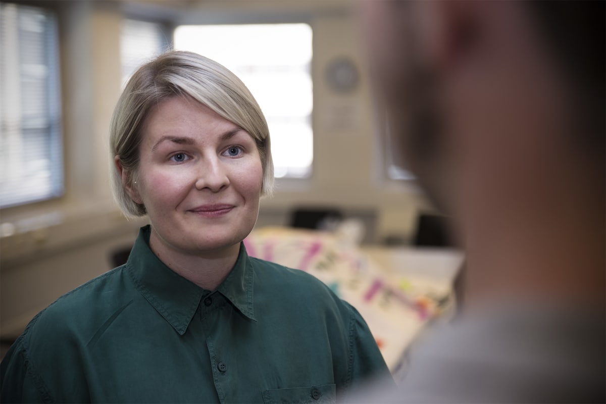 Aleksina Tikkinen, seniorityön projektityöntekijä, Seta.