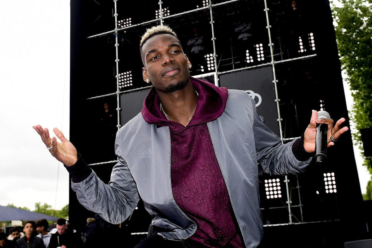 Paul Pogba siviilivaatteissa