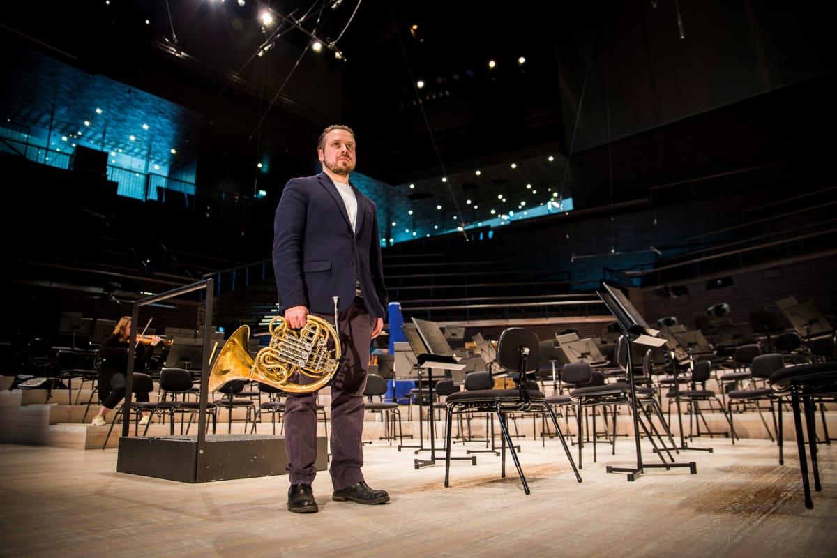 Tommi Hyytinen, käyrätorvi, RSO