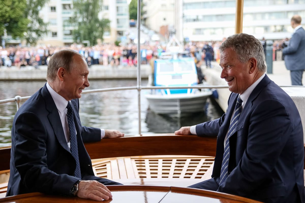 Vladimir Putin ja Sauli Niinistö.