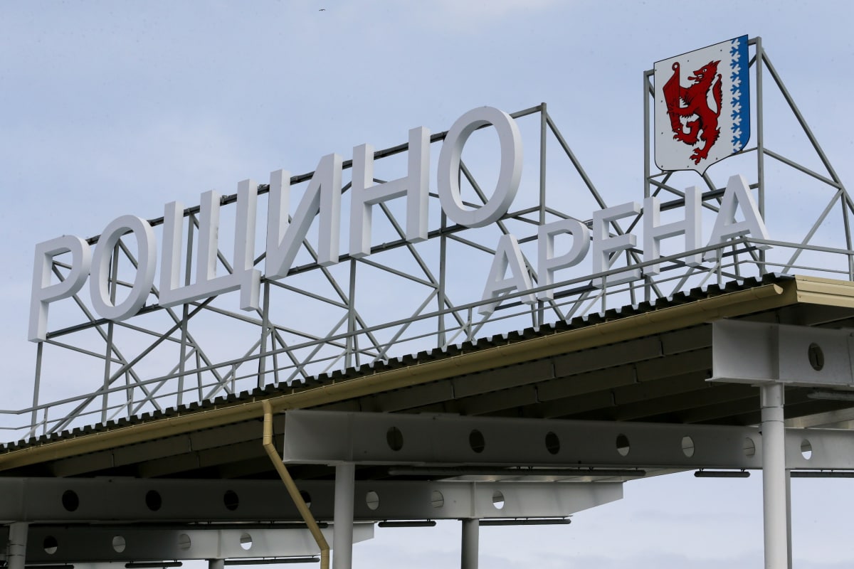 Kroatia käyttää Roshchinon stadionia Raivolassa.