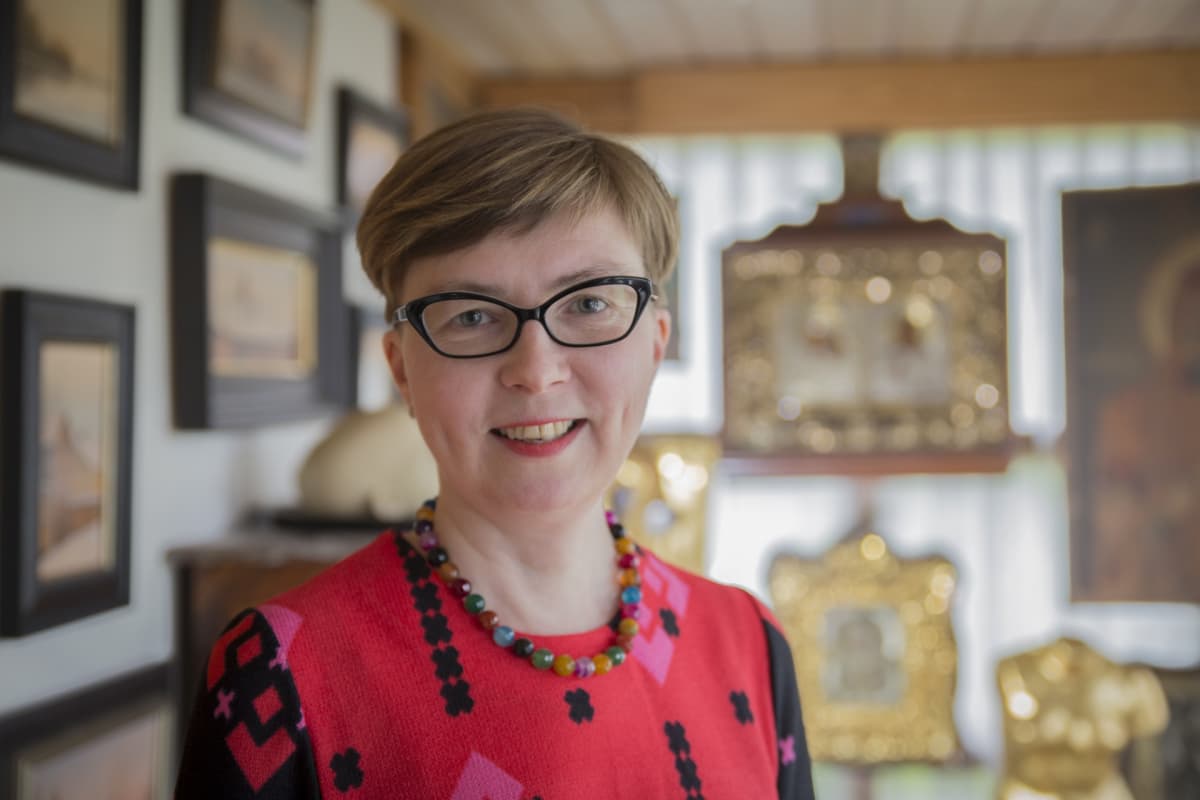 Teresa Töntsi, museonjohtaja Suomen ortodoksinen kirkkomuseo, RIISA