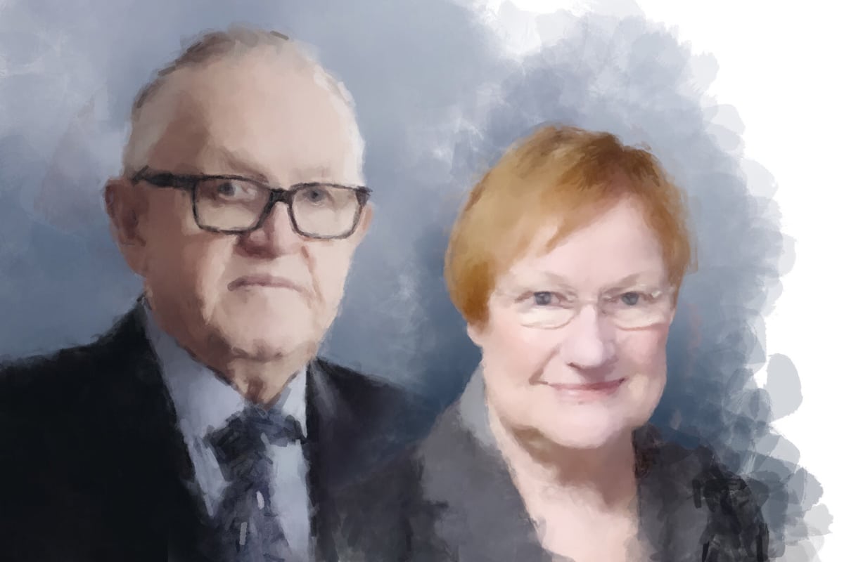 Martti Ahtisaari ja Tarja Halonen