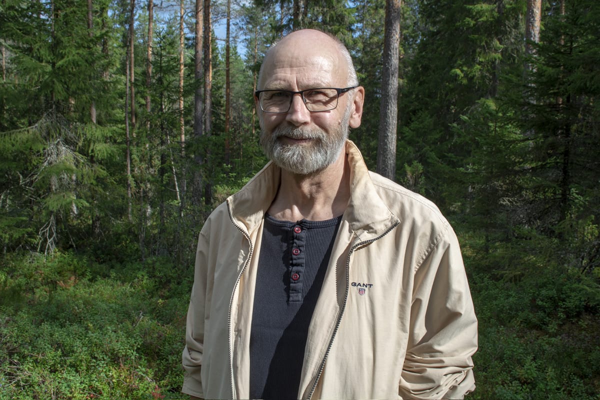Kanalintututkija, filosofian tohtori Arto Marjakangas.