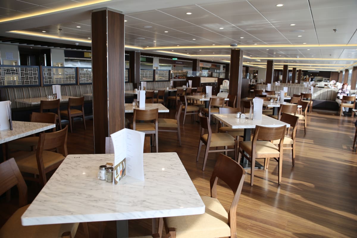 MSC Meraviglian ravintola.
