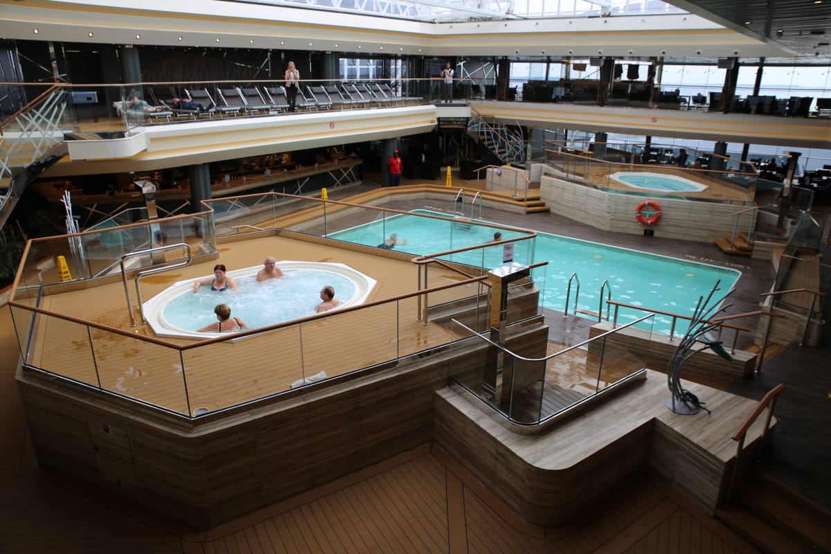 MSC Meraviglian kylpylä.