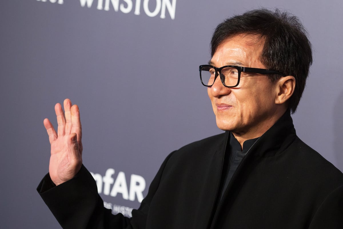 Hongkongilainen näyttelijä Jackie Chan.