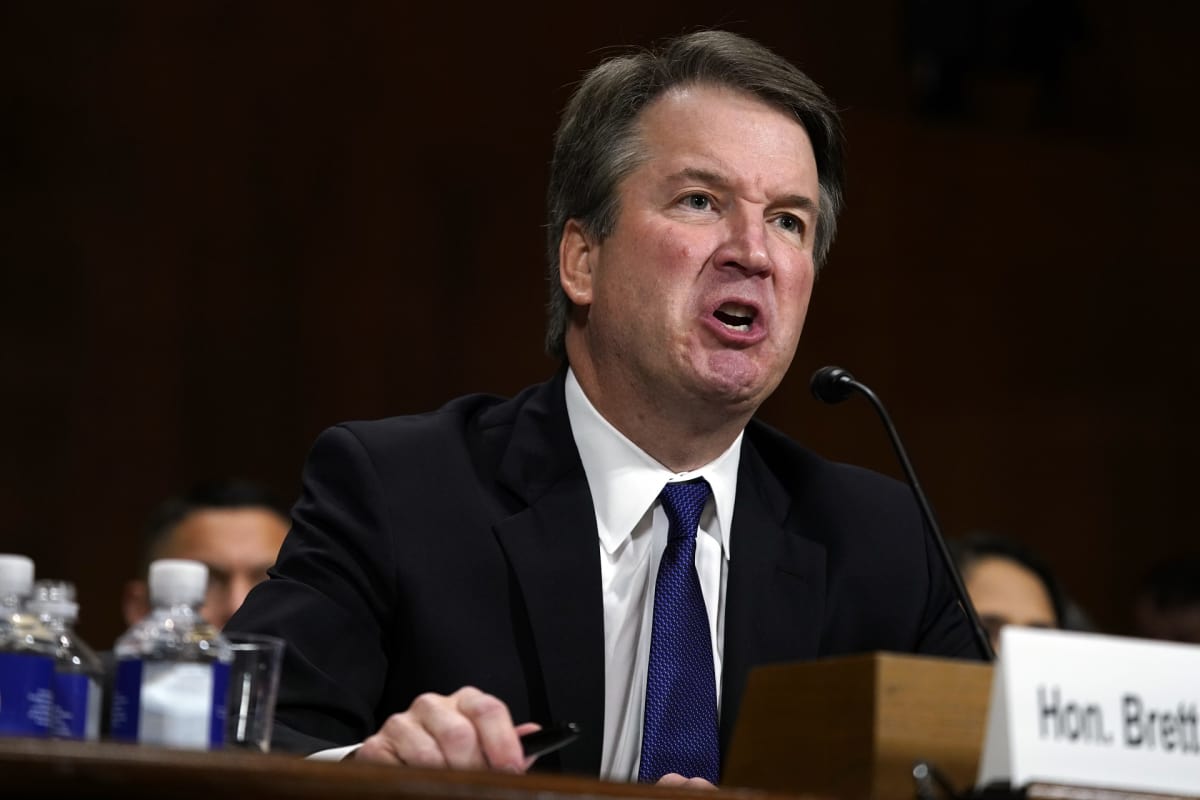 äkäinen Brett Kavanaugh