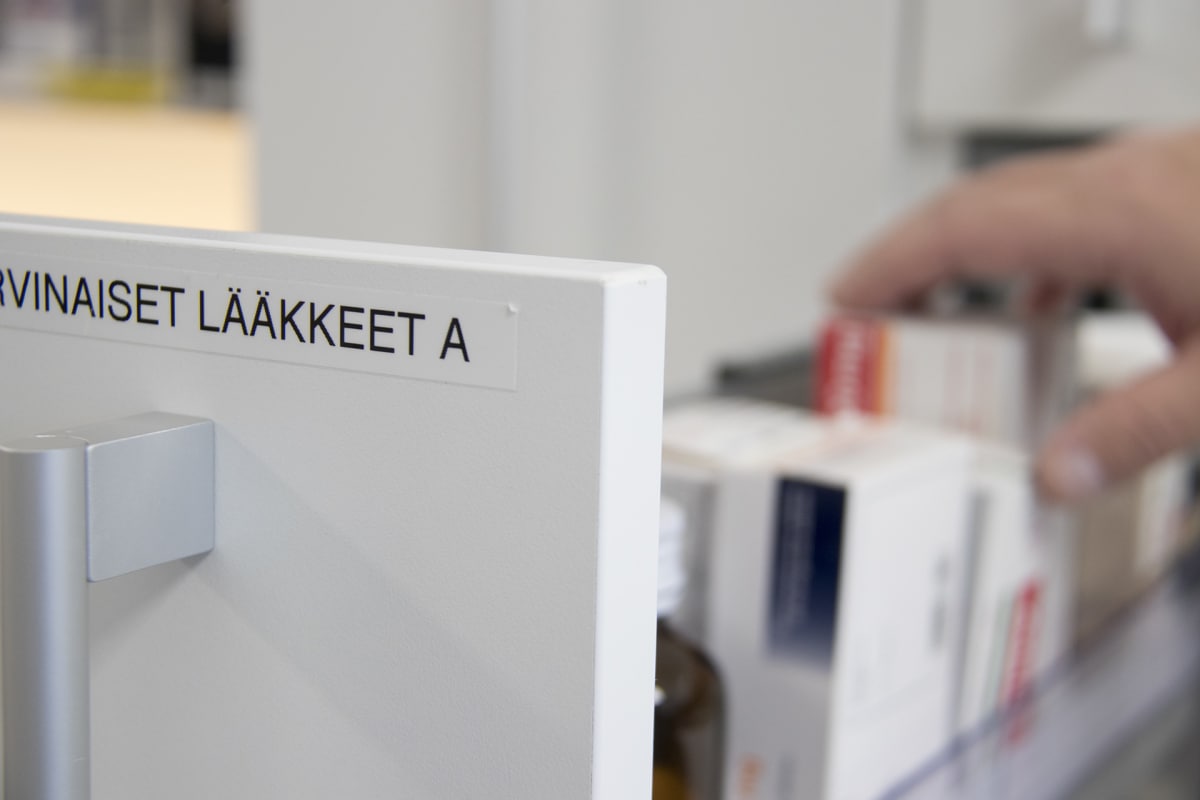 Harvinaisia lääkkeitä Oulun yliopistollisessa sairaalassa.