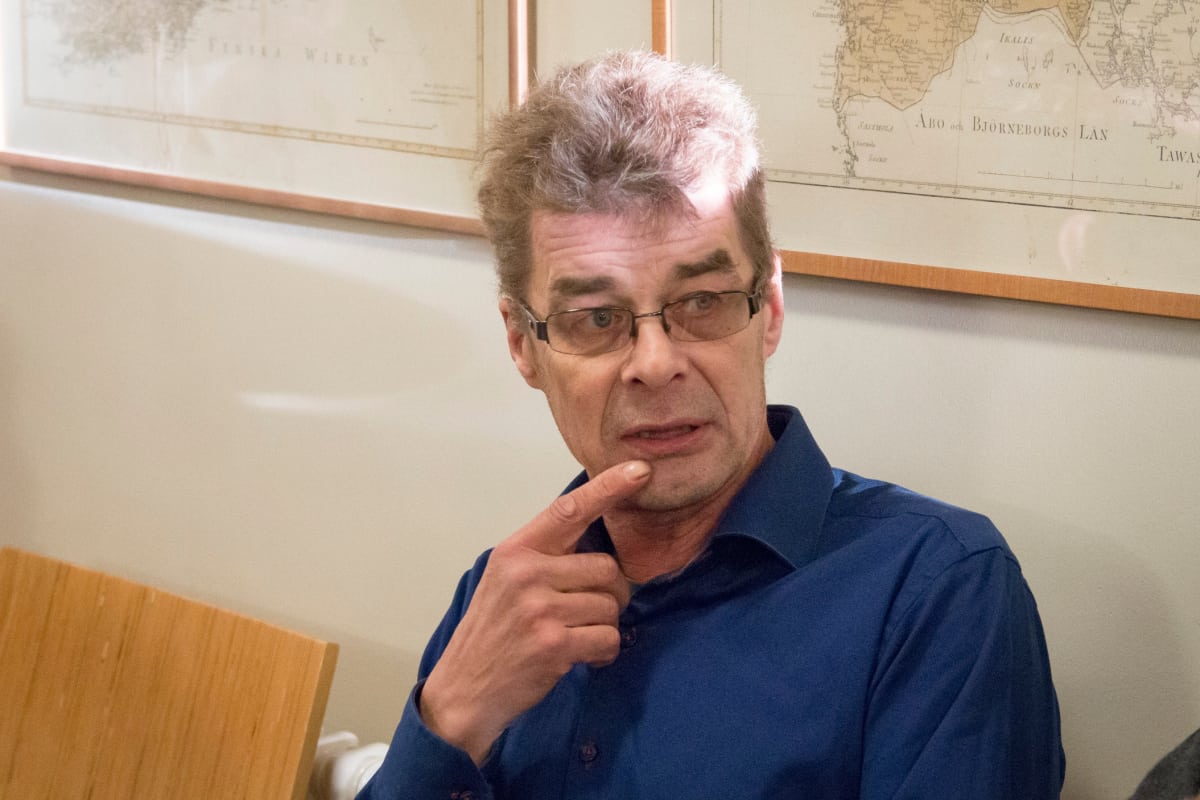 Eino Holck Lapin käräjäoikeudessa 11.10.2018