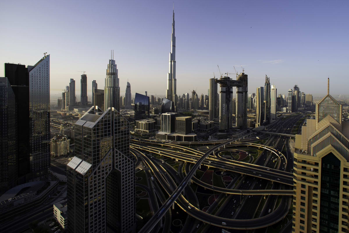 Dubain kaupunkinäkymä