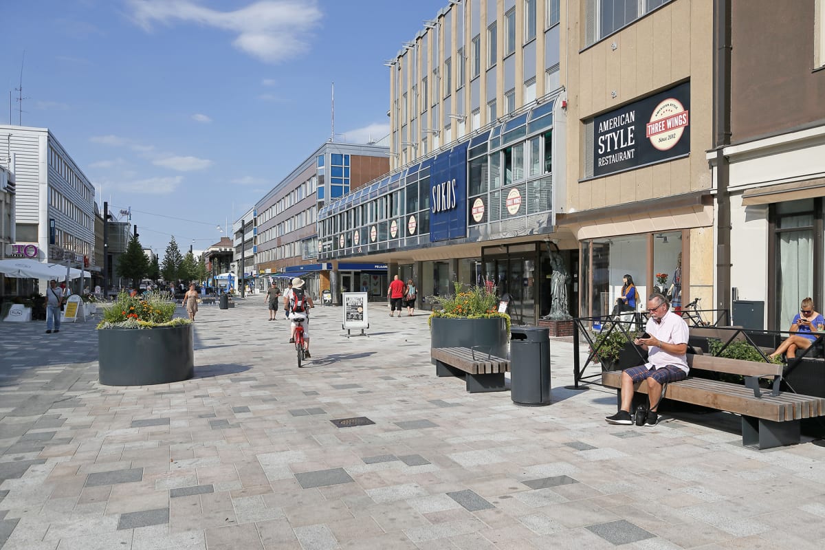 Kouvola kävelykatu