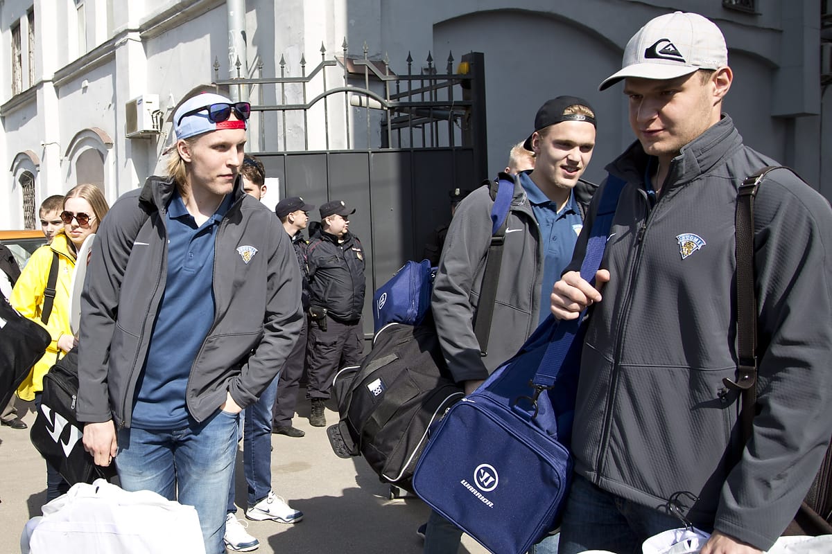 Barkov ja Laine Leijonissa