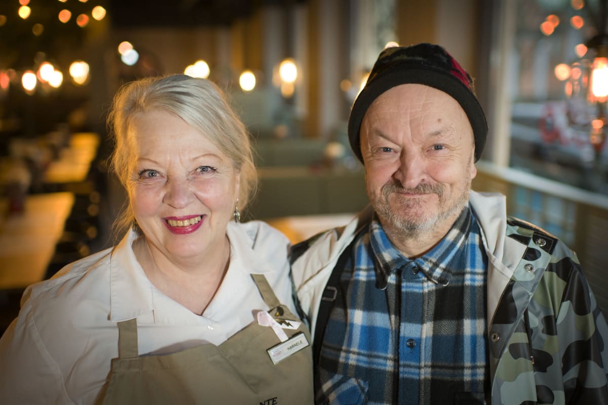 Hannele Hansson ja Matti Uutela.