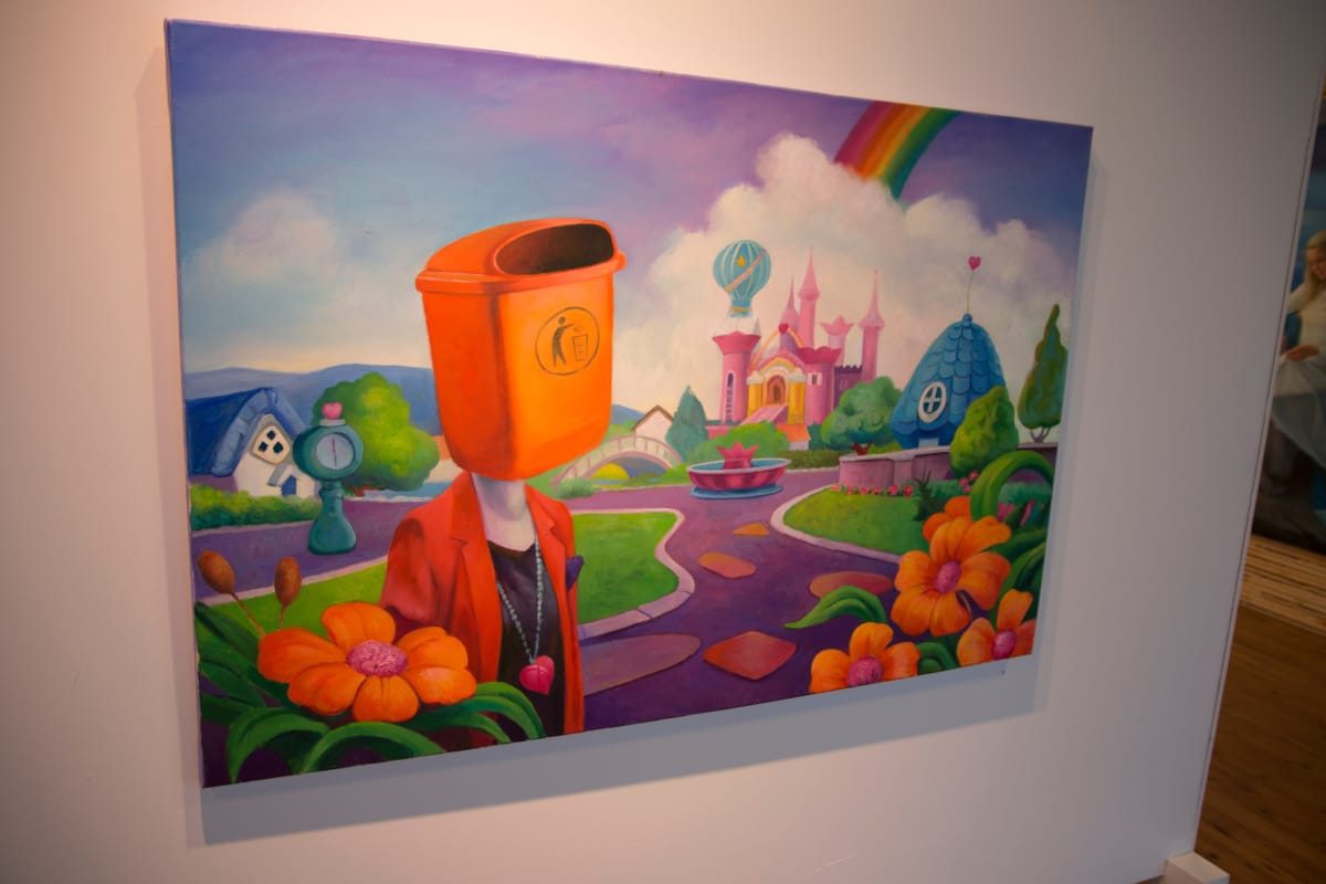Jouko Alapartanen: Ihmisroskakori, 2018.