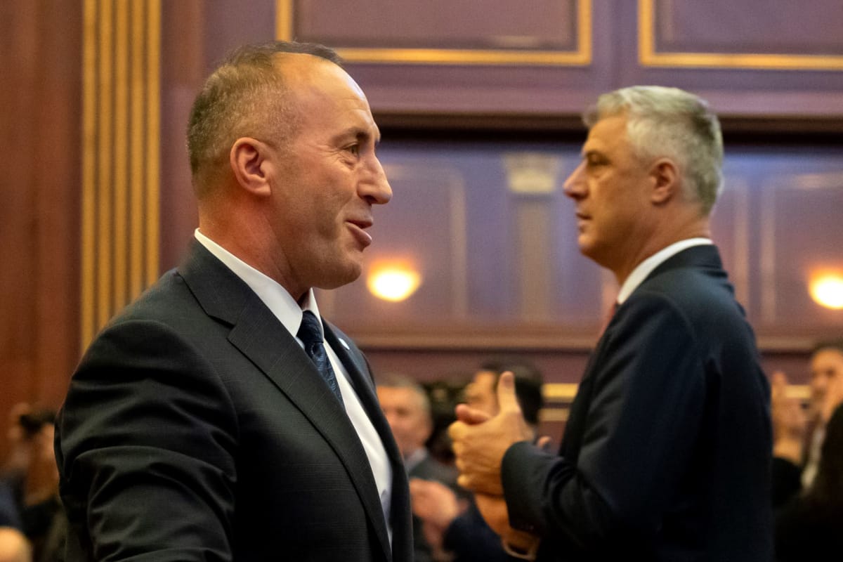 thaci ja haradinaj
