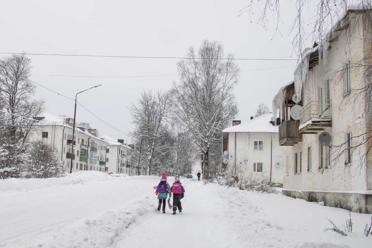 Värtsilän pääkatu Ulitsa Lenina.