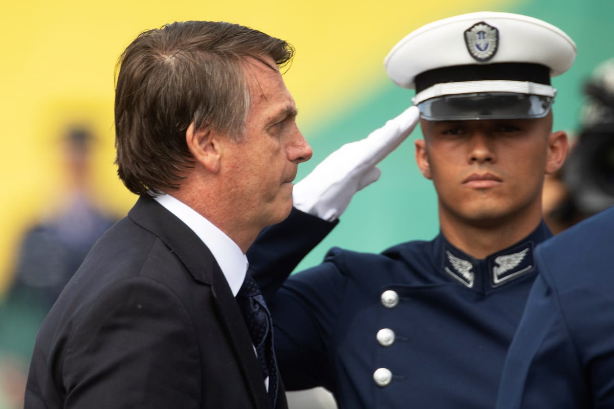 Brasilian presidentti Jair Bolsonaro