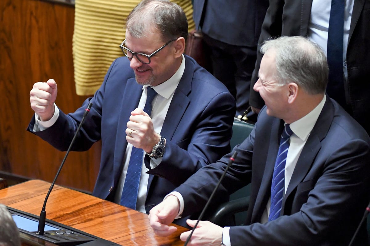 Pääministeri Juha Sipilä eduskunnan suullisella kyselytunnillta Helsingissä 28. helmikuuta.