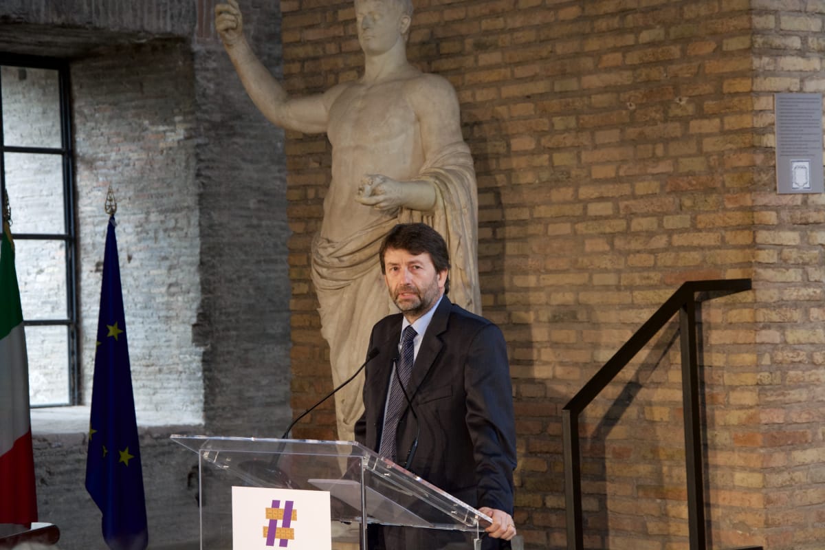 Italian kulttuuriministeri Dario Franceschini