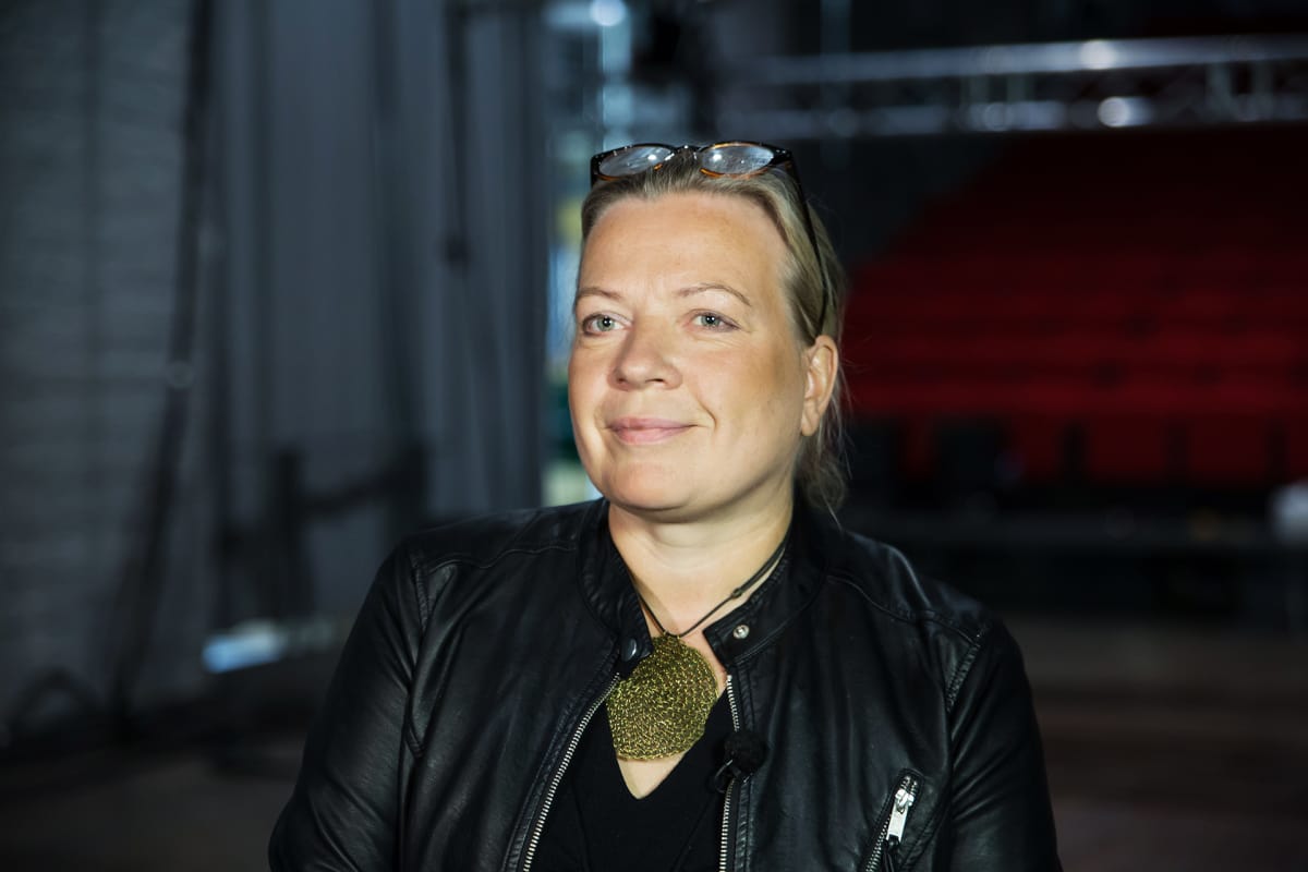 Teatteri-lehden entinen päätoimittaja Annukka Ruuskanen.
