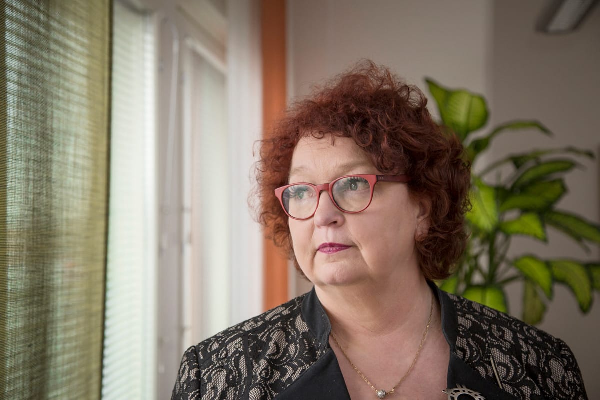 Ensi- ja turvakotien liiton pääsihteeri Riitta Särkelä.