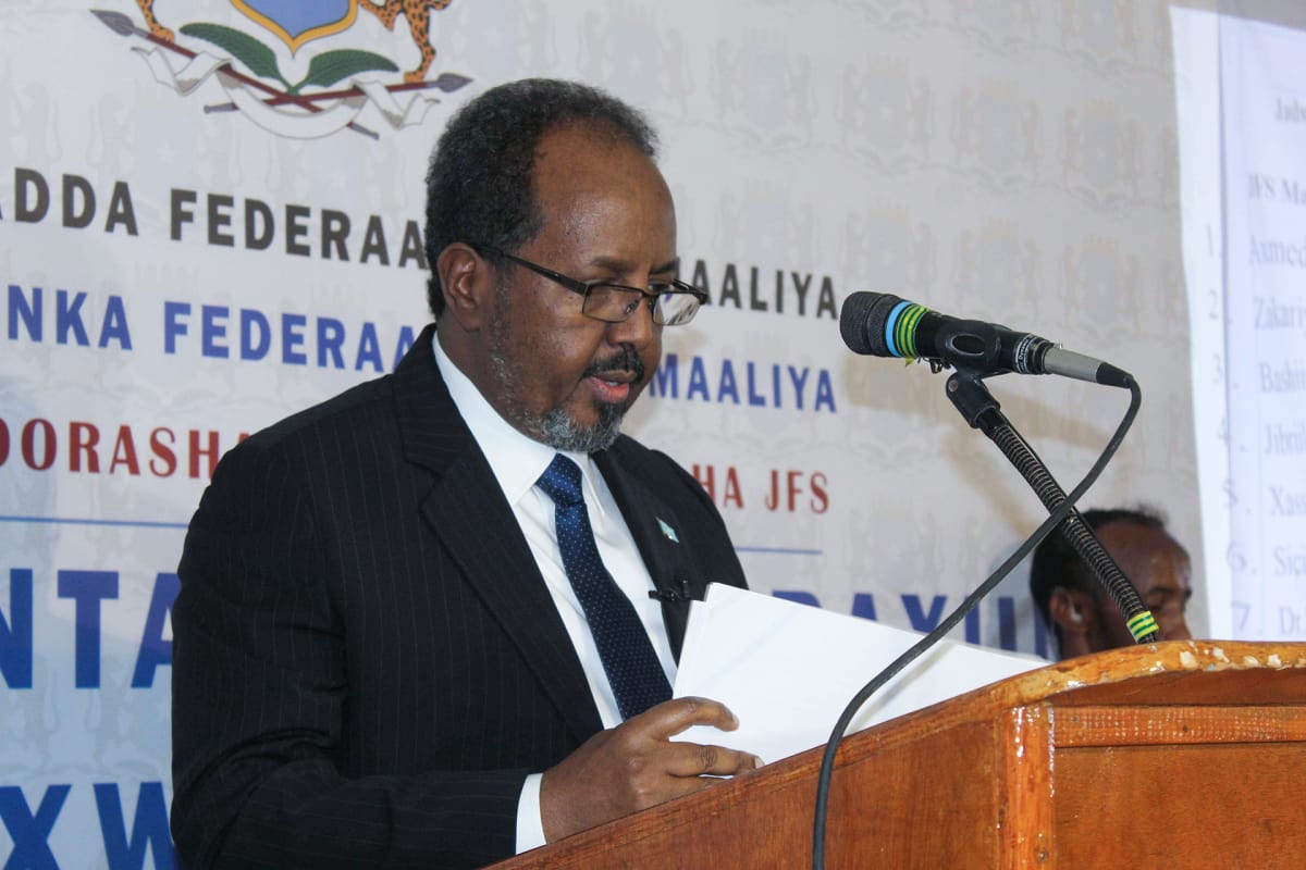 Hassan Sheikh Mohamud.