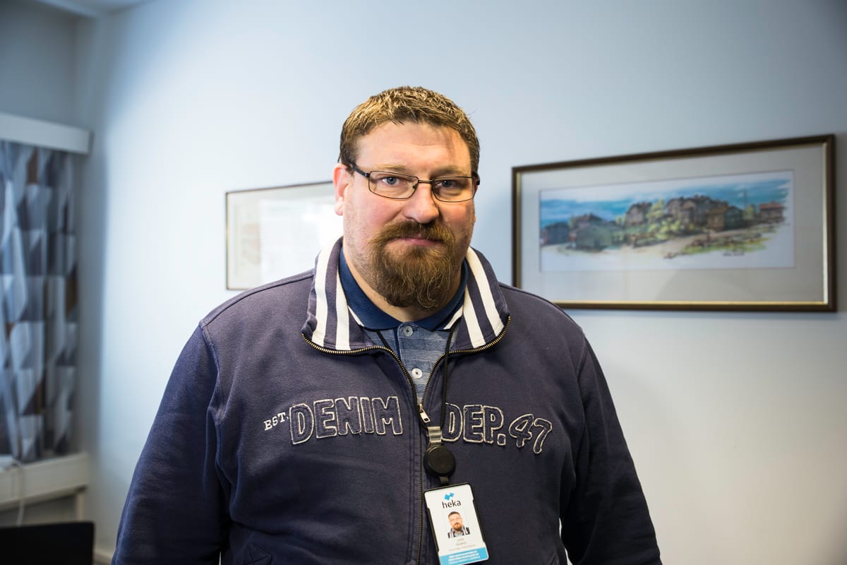 Kiinteistöpäällikkö Jussi Isoaho