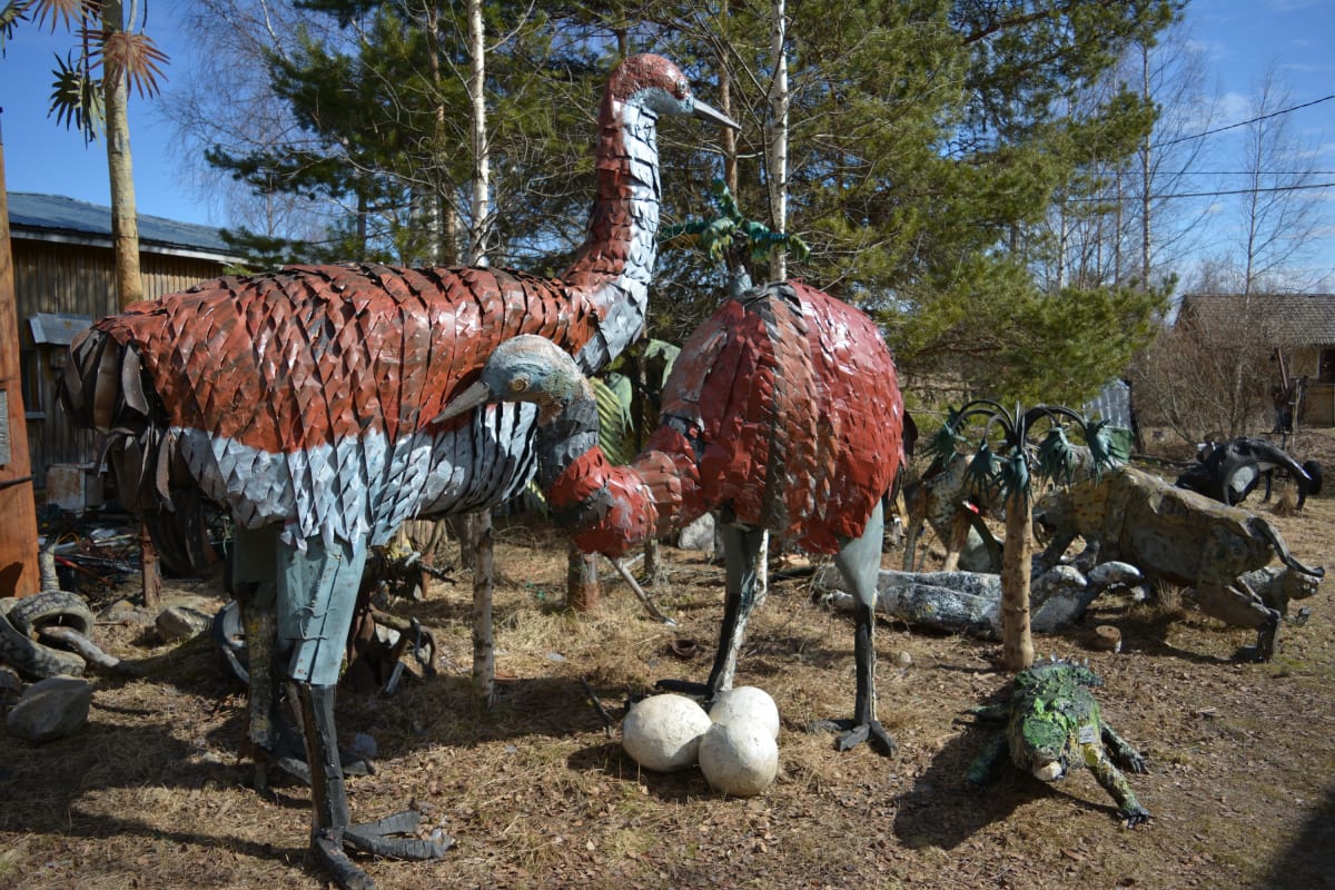 Alpo Koivumäen norsulinnut.