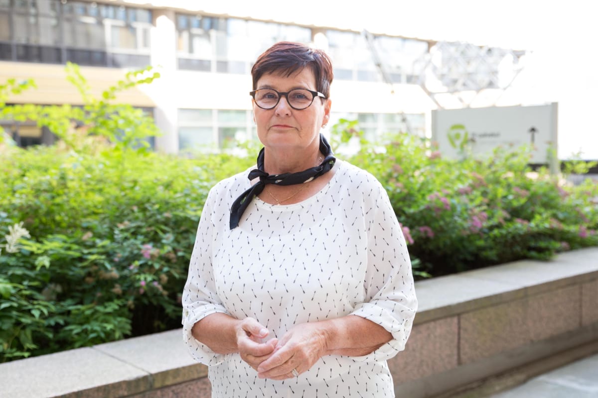 Uudenmaan TE-toimiston palvelupäällikkö Merja Forsström