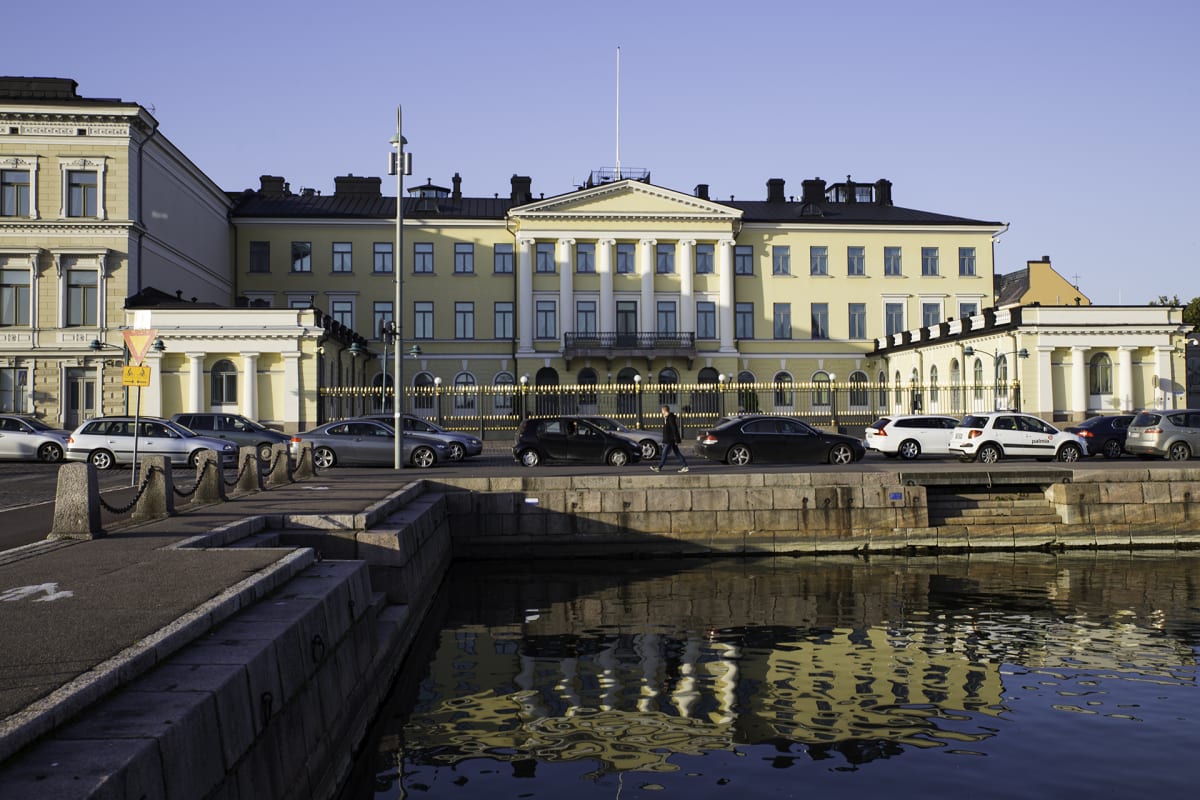 Presidentinlinna syyskuussa 2017