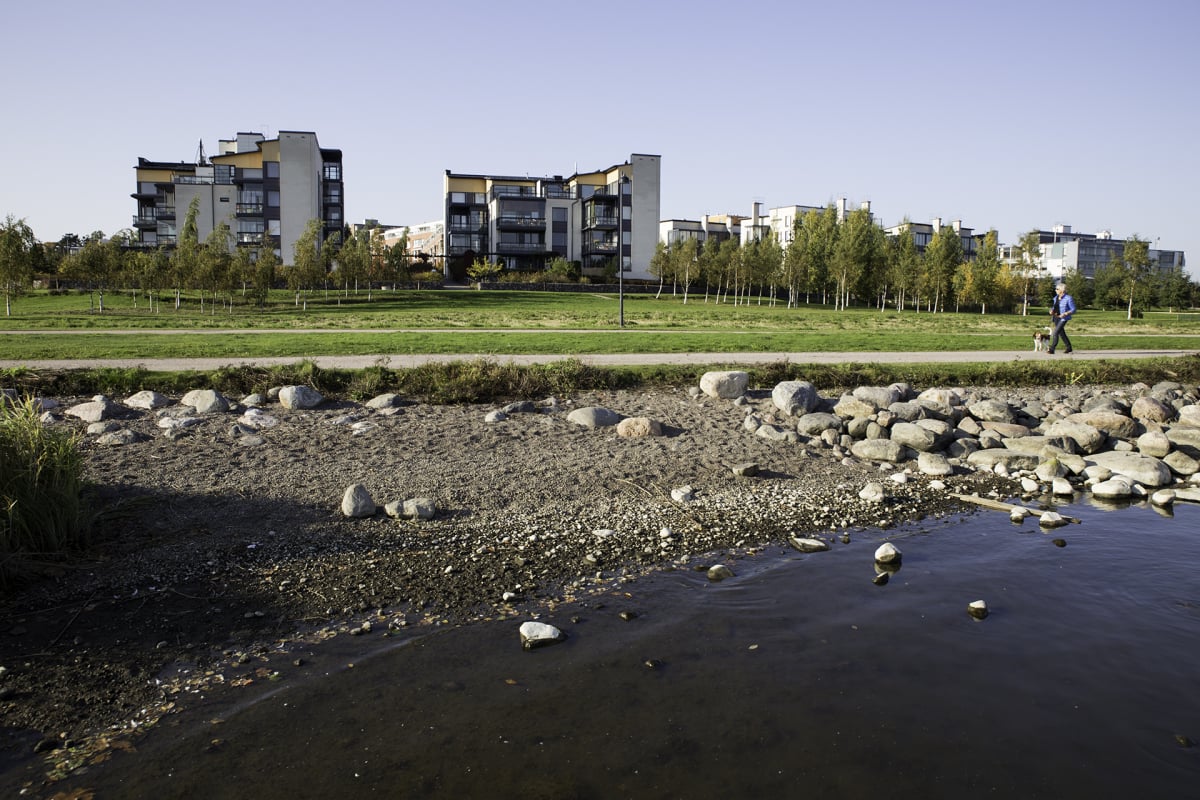 Arabianrannan taloja Helsingissä