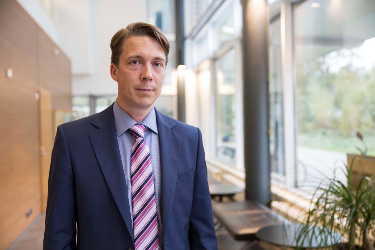 Omaisuusvakuutukset-osaston johtaja Tommi Palmu, vakuutusyhtiö If