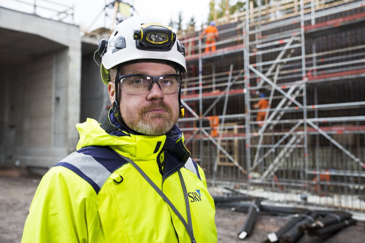 Jukka Hyttinen, projektipäällikkö, SRV