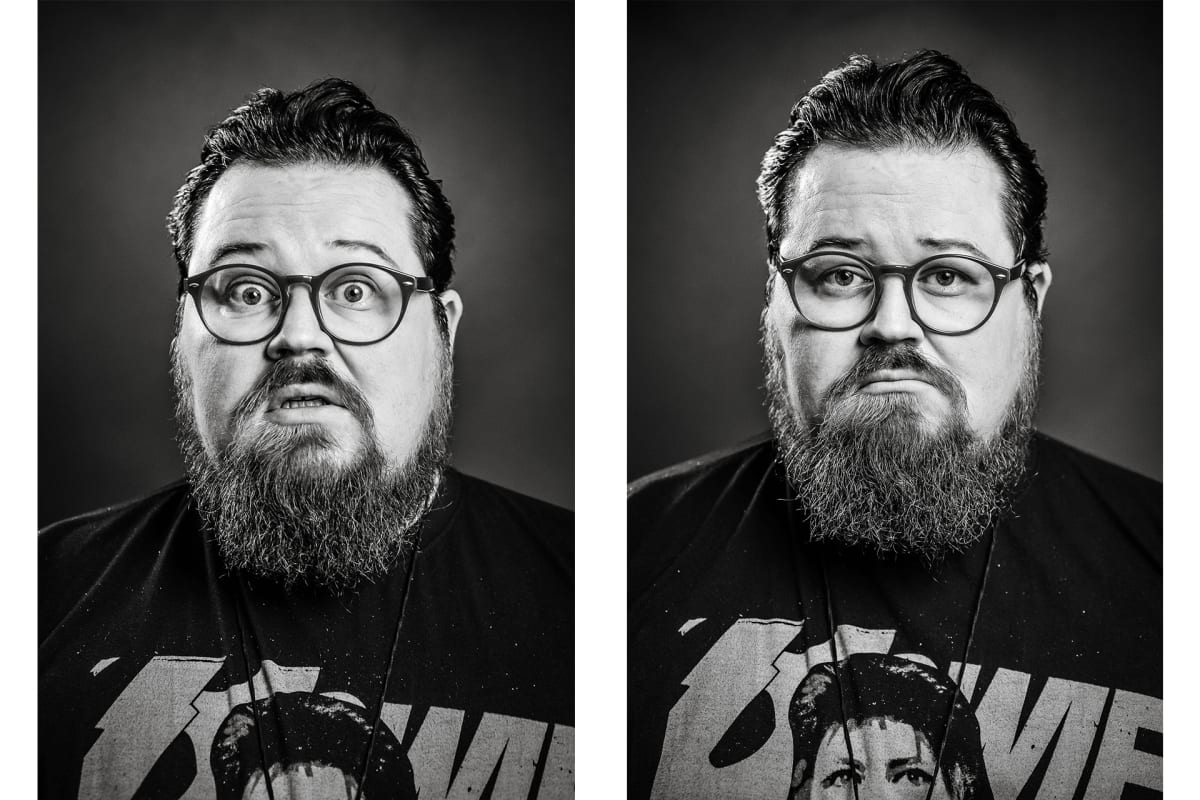 Pete Poskiparta demonstroi mikroilmeitä