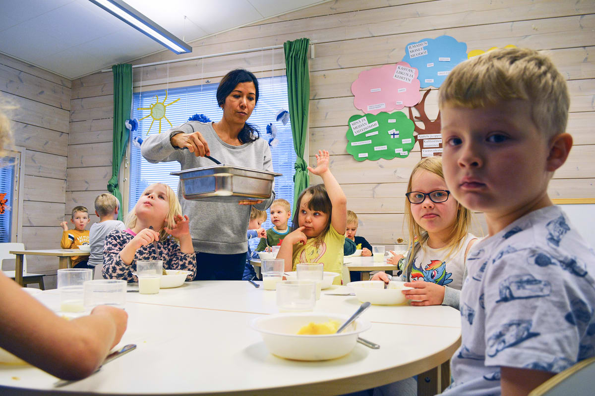 Oulu Touhula Hiirulaisenkujan päiväkoti.