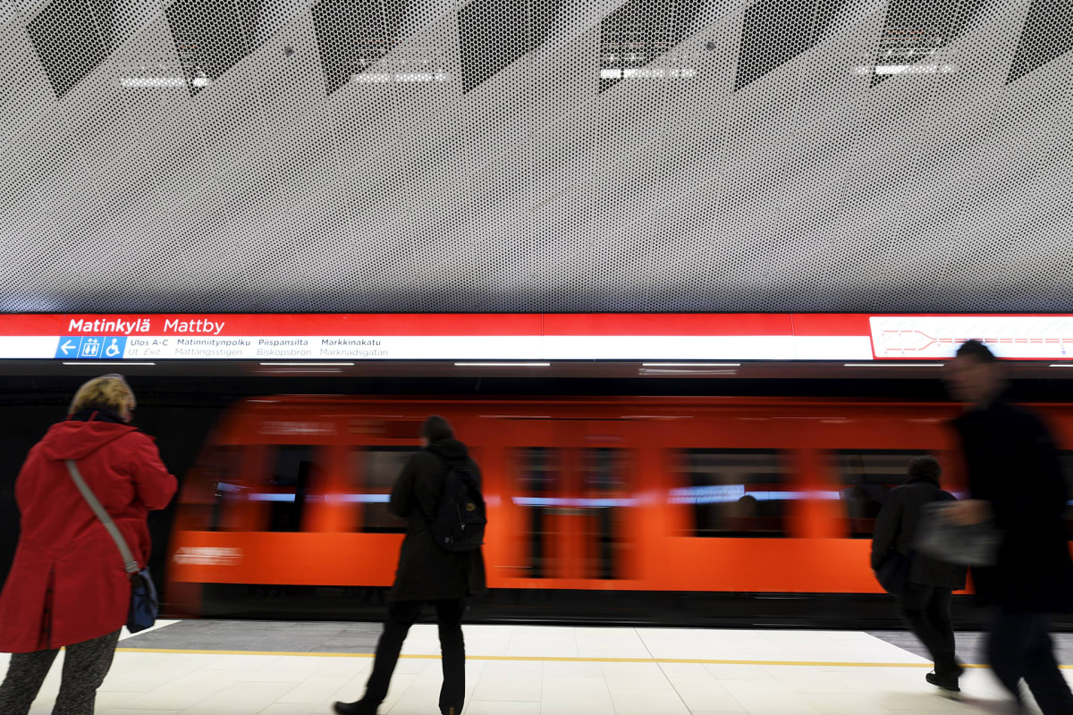 Matinkylän metroasema.