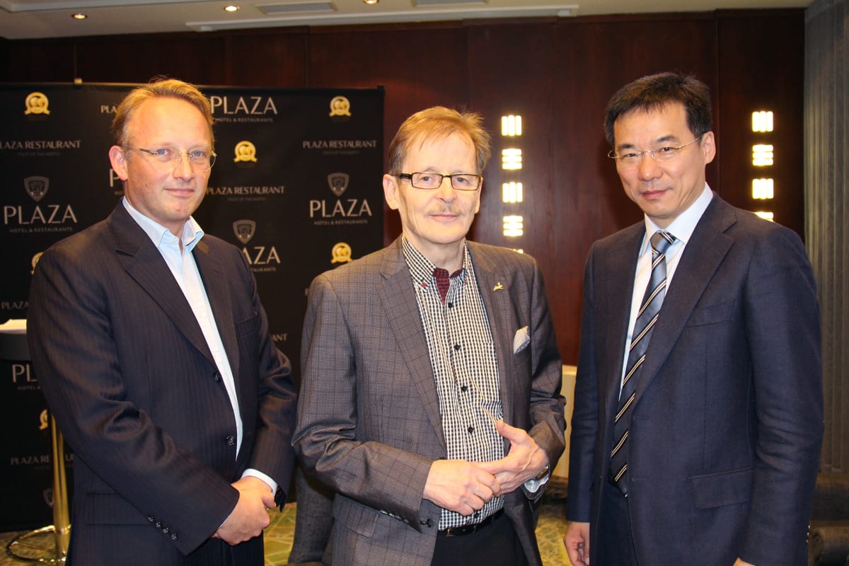 Fredrik Creutz, Heikki Nivala ja Wang Xuhang