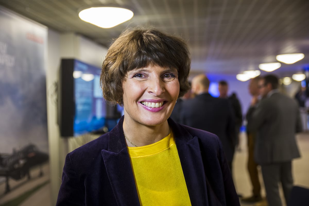 liikenne- ja viestintäministeri Anne Berner