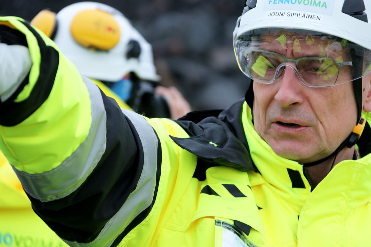 Fennovoiman rakentamisjohtaja Jouni Sipiläinen.