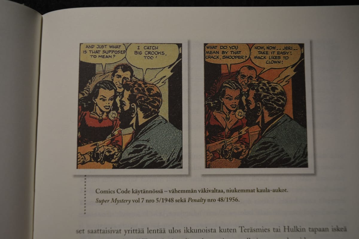 sarjakuva sensuuri, Comics Code