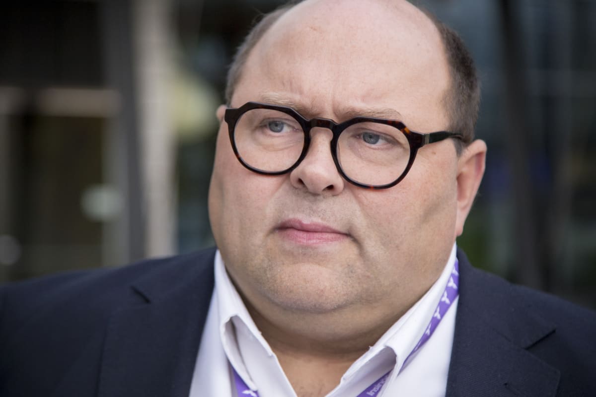 Lasse Laurikainen Nokian edustalla.