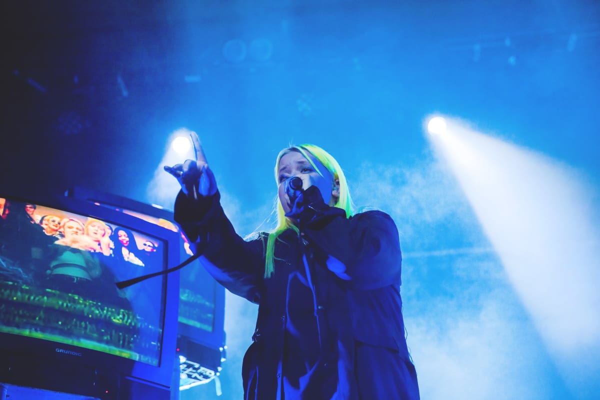 Alma esiintyi marraskuussa 2018 Helsingin Circuksessa.