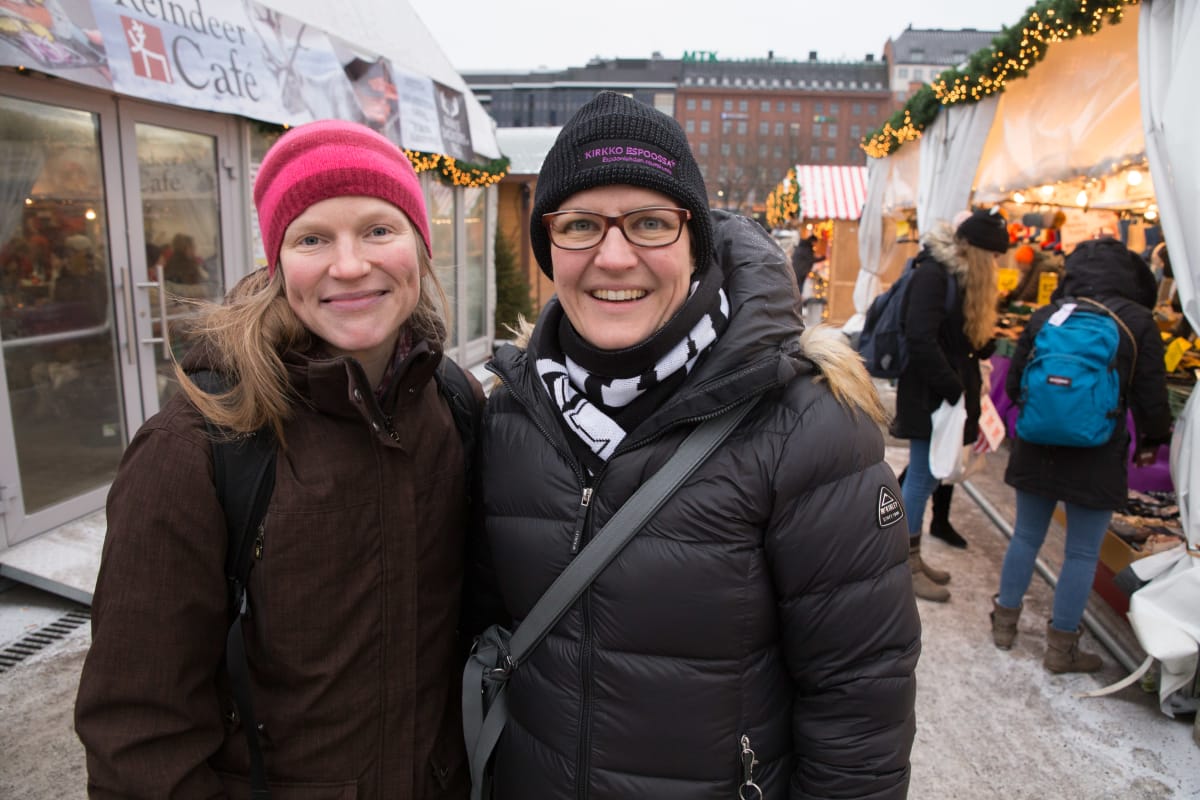 Anna Talvitie ja Laura Kuivalainen
