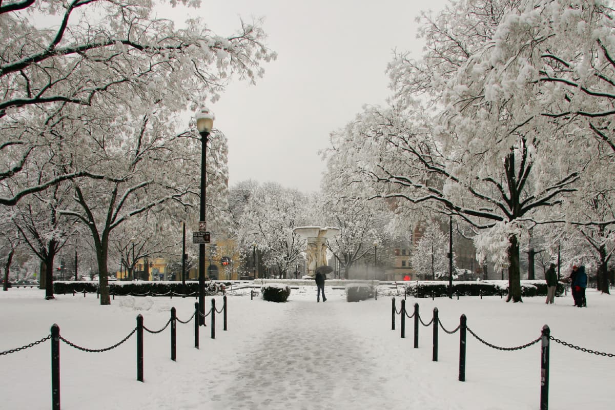 Dupont Circle puisto Washingtonissa.