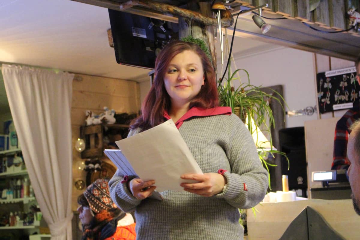 Näätämöläinen Anna-Leena Kosunen.